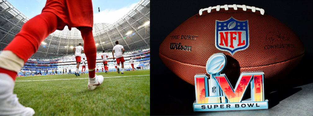 Super Bowl 2022 é o maior evento esportivo e de marketing do mundo